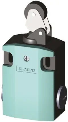 Produktfoto 1 von Siemens 3SE5 Endschalter, Rollenhebel, DPST, Schließer/Öffner, IP66, IP67, Metall Anschluss M20
