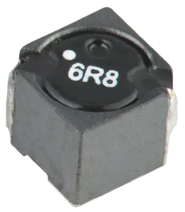 Produktfoto 1 von Wurth Elektronik WE-SPC Drosselspule Ja, 6.8 μH 2 A mit Ferrit-Kern, 4838 Gehäuse ±20 % Drahtgewickelt 4.8 mm, 34 MHz