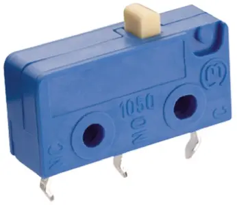 Produktfoto 1 von Marquardt Mikroschalter Knopf-Betätiger PCB, 5 A @ 250 V ac, 1-poliger Wechsler IP00, IP40 1,5 N -40°C - +100°C