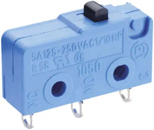 Produktfoto 1 von Marquardt Mikroschalter Stößel-Betätiger Lötanschluss, 5 A @ 250 V ac, 1-poliger Wechsler IP00, IP40 1,5 N -40°C -