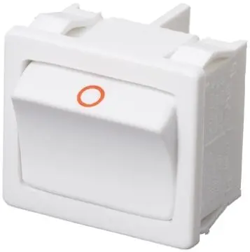 Produktfoto 1 von Marquardt Panel Wippschalter DPST Ein-Neutral-Ein Ein-Aus, 10A, IP40