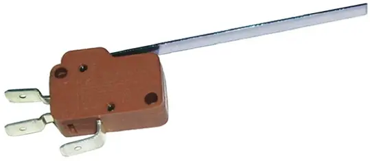 Produktfoto 1 von Marquardt Mikroschalter Scharnierhebel-Betätiger Flachstecker, 10 A @ 250 V ac, 1-poliger Wechsler 0,3 → 0,55 N