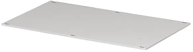 Produktfoto 1 von Bopla Aluminium Frontplatte 3 U x 63 HP, Natur 128.4 mm 320 mm