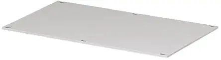 Produktfoto 1 von Bopla Aluminium Frontplatte 3 U x 63 TE, Natur 128.4 mm 320mm