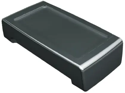 Produktfoto 1 von Bopla Circum ABS Pultgehäuse, Graphitgrau, 74.7 mm 34 mm, 145.3 mm, 117 g