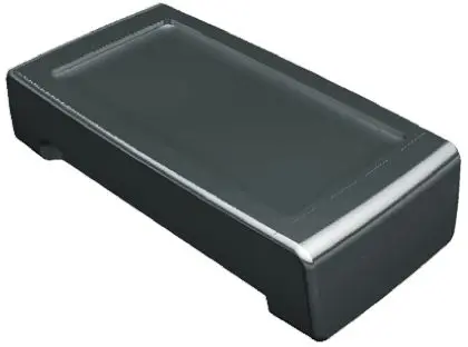 Produktfoto 1 von Bopla Circum ABS Pultgehäuse, Graphitgrau, 74.7 mm 34 mm, 145.3 mm, 117 g