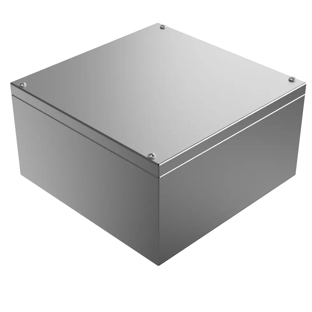 Produktfoto 1 von Rose Stainless Steel Enclosures Edelstahl Wandgehäuse IP66, HxBxT 300 mm x 300 mm x 161mm