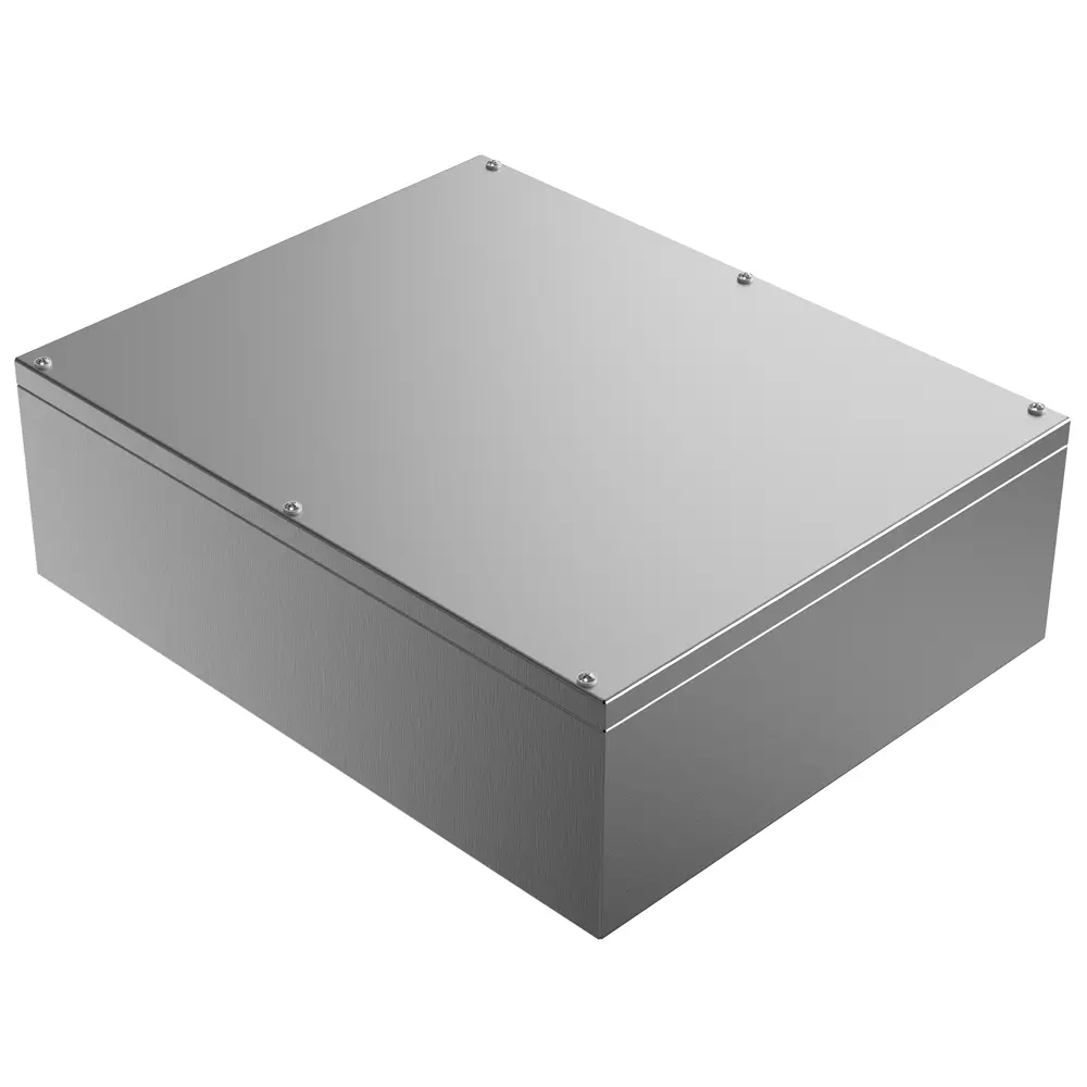 Produktfoto 1 von Rose Stainless Steel Enclosures Edelstahl Wandgehäuse IP66, HxBxT 400 mm x 500 mm x 161mm