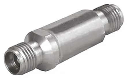 Produktfoto 1 von Huber+Suhner HF Adapter, 50 Ω, Gerade, 33GHz Buchse Buchse, Koaxial Nennspannung