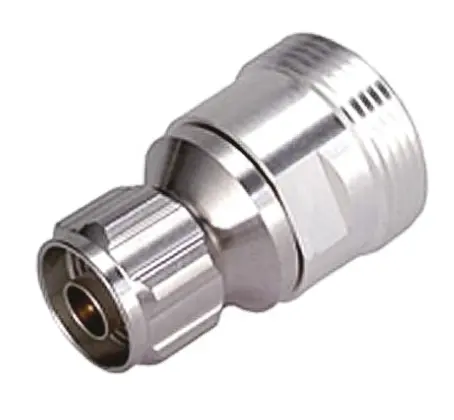 Produktfoto 1 von Huber+Suhner HF Adapter, 50 Ω, Gerade, 7.5 GHz Stecker Buchse, Koaxial Nennspannung