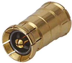 Produktfoto 1 von Huber+Suhner HF Adapter, 50 Ω, Gerade, 6 GHz Stecker Stecker, Koaxial Nennspannung