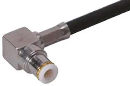 Produktfoto 1 von Huber+Suhner MBX Stecker Koaxialsteckverbinder MBX-Steckverbinder, Kabel, für Koaxial-Kabel, 50 Ω Crimpbefestigung,