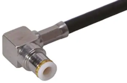 Produktfoto 1 von Huber+Suhner MBX Stecker Koaxialsteckverbinder MBX-Steckverbinder, Kabel, für Koaxial-Kabel, 50 Ω Crimpbefestigung,