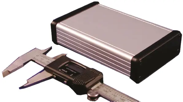 Produktfoto 1 von Hammond, Gehäuse, Silber, Aluminium, IP54 30.1 mm, 120 mm, 81.1 mm, 1455