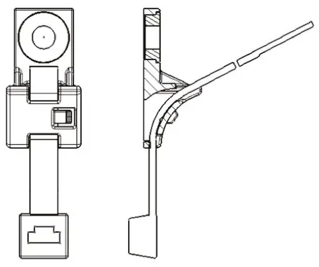 Produktfoto 1 von HellermannTyton HDM6 Nylon 6.6 Kabelbinder Baugruppe Schwarz 7.6 mm x 390 mm