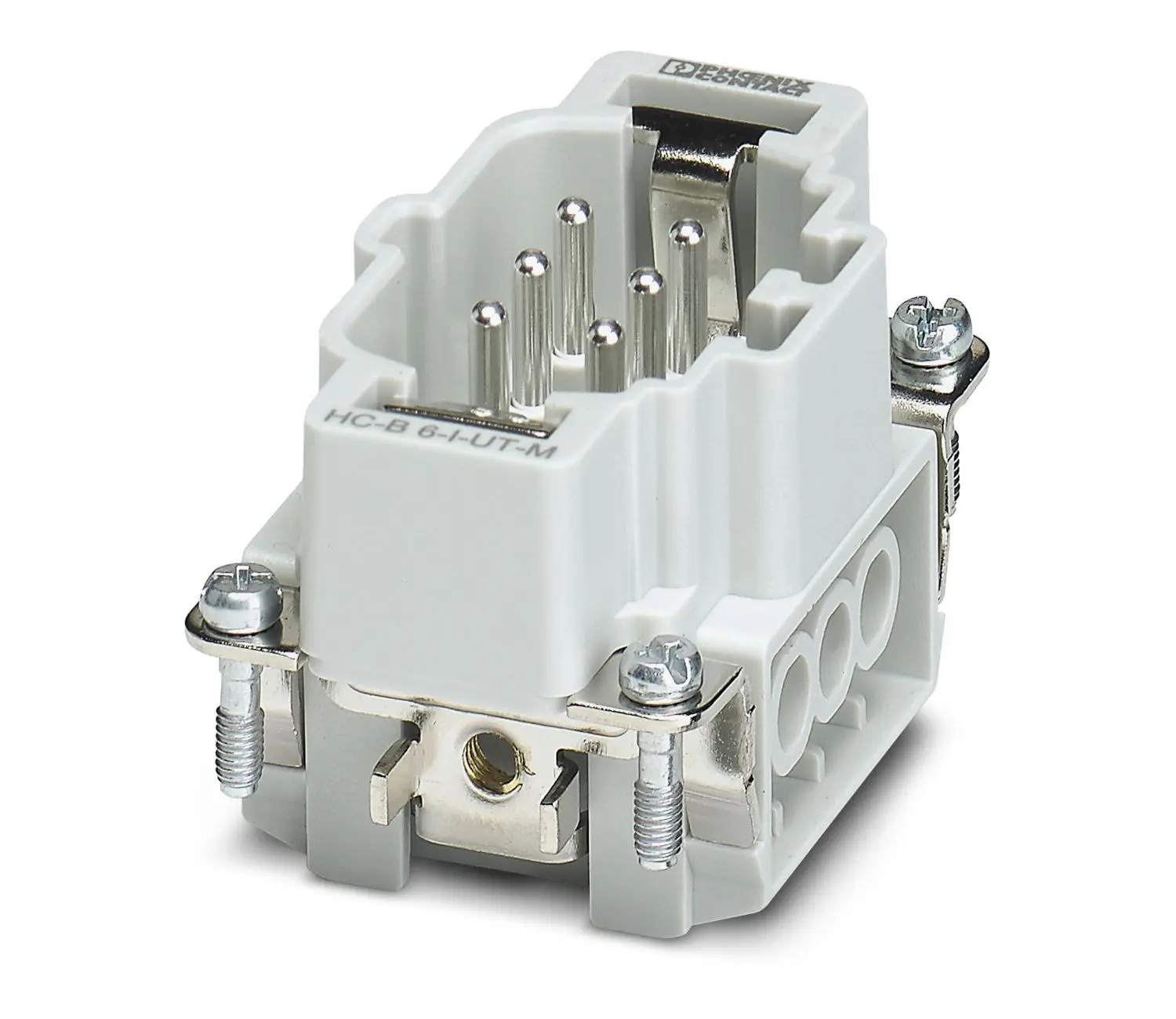 Produktfoto 1 von Phoenix Contact HEAVYCON B6 Industrie-Steckverbinder Kontakteinsatz, 6-polig 16A Stecker