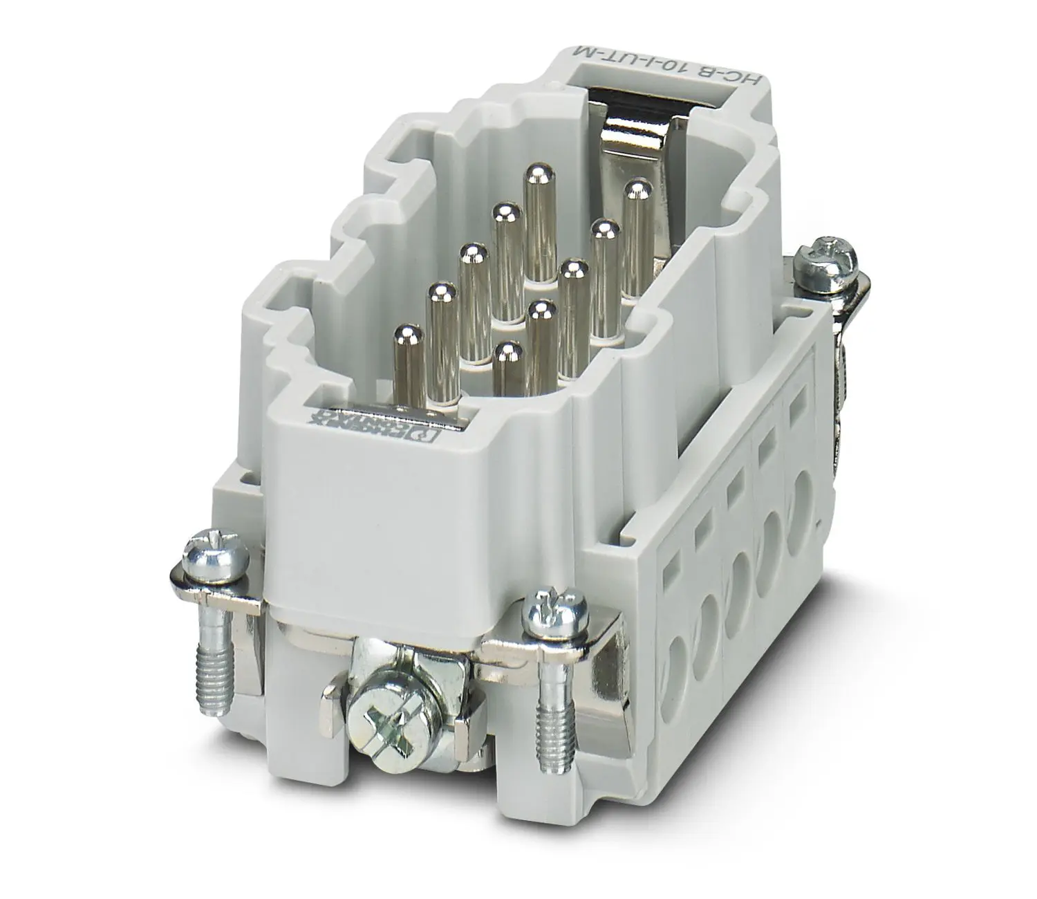 Produktfoto 1 von Phoenix Contact HEAVYCON B10 Industrie-Steckverbinder Kontakteinsatz, 10-polig 16A Stecker