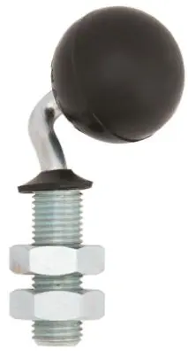Produktfoto 1 von ALWAYSE Mit Gewindebolzen Kugelrolle Ø 35 mm Gummi, Bolzen-Ø 13.5 mm