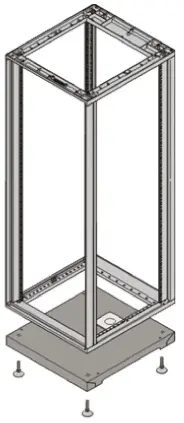 Produktfoto 1 von nVent SCHROFF Novastar Stahl Sockel Sockel Grau, 553 mm, für Schrank NOVASTAR, H. 45 mm, T. 600 mm