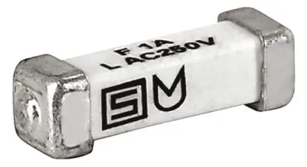 Produktfoto 1 von Schurter Nicht zurücksetzbare Sicherung 500mA 250 V ac, 125V dc Keramik F 3mm 3 mm