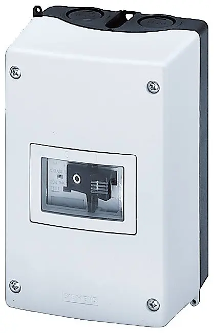 Produktfoto 1 von Siemens 3RV1913 Verteilerkasten IP55 SIRIUS, 194 x 89mm