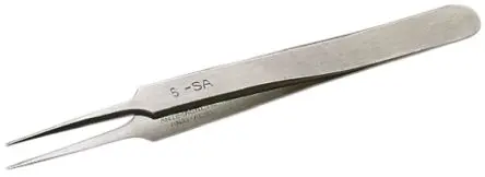 Produktfoto 1 von Weller Erem Edelstahl Pinzette, 115mm, Spitze Gerade, Spitz Antimagnetisch 1-teilig