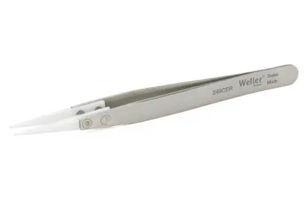 Produktfoto 1 von Weller Erem Edelstahl Pinzette, 5.1Zoll, Spitze Spitz Antimagnetisch 1-teilig