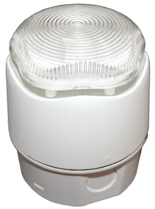 Hosiden Besson Banshee Excel Lite Xenon, Stroboskop-Licht Alarm-Leuchtmelder Klar / 110dB, 9 → 30 Vdc