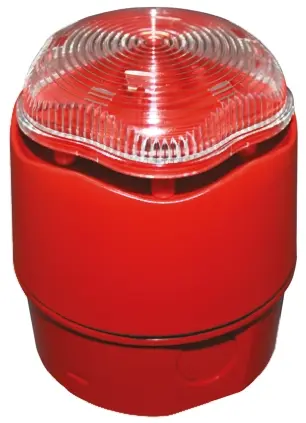 Produktfoto 1 von Hosiden Besson Banshee Excel Lite Xenon, Stroboskop-Licht Alarm-Leuchtmelder Klar / 110dB, 9 → 30 Vdc