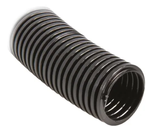 Produktfoto 1 von RS PRO Leerrohr Kunststoff, Ø 32mm nom. flexibel, Schwarz A ø 34.4mm I ø 28.6mm x 10m