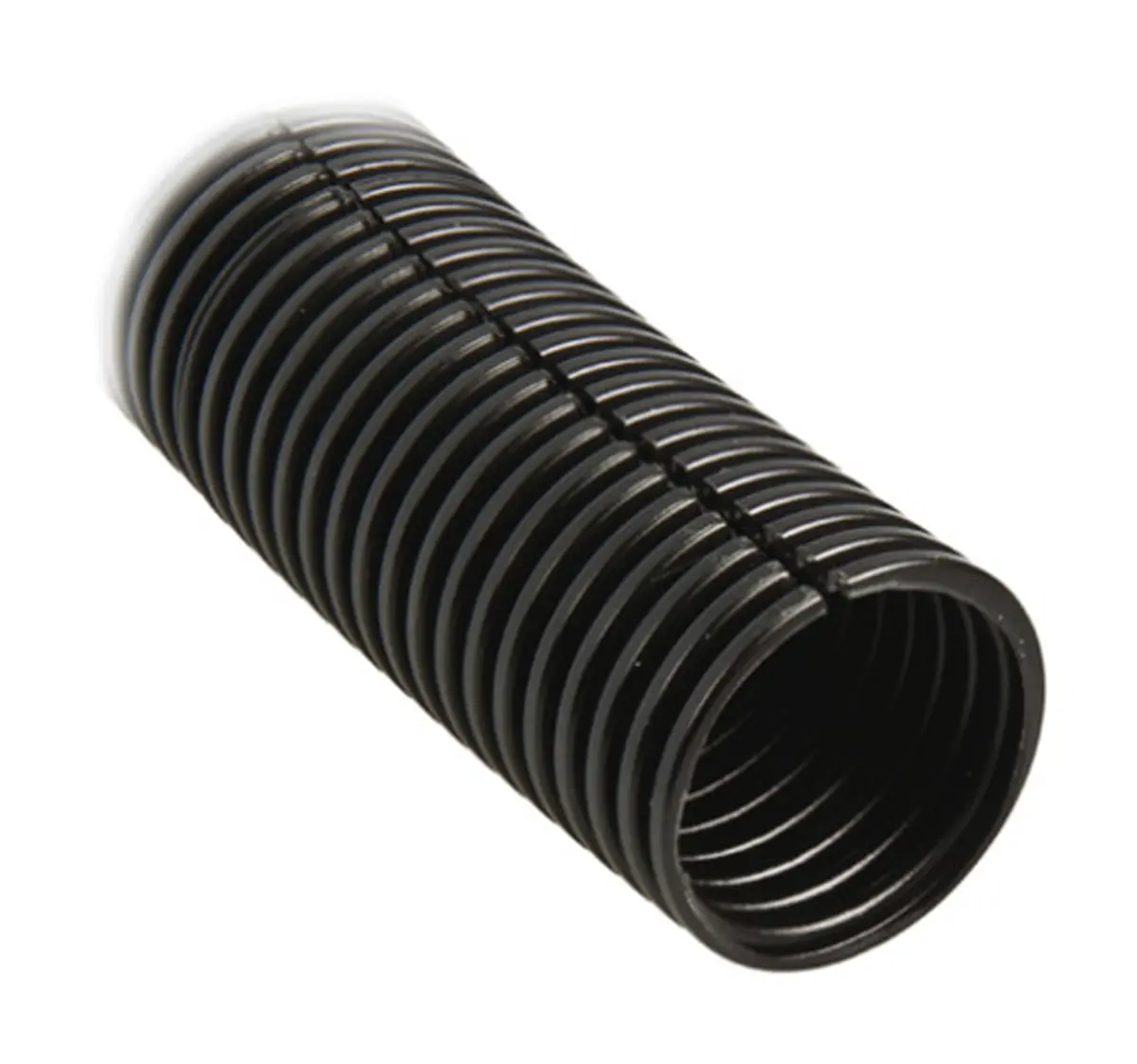 Produktfoto 1 von RS PRO Leerrohr Kunststoff, Ø 32mm nom. geschlitzt, Schwarz A ø 32mm I ø 24.3mm x 10m