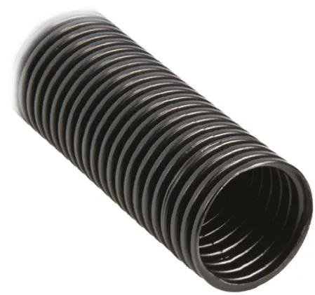 Produktfoto 1 von RS PRO Leerrohr Kunststoff, Ø 16mm nom. flexibel, Schwarz A ø 16mm I ø 10.7mm x 25m