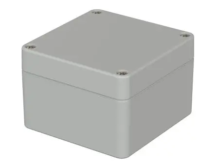 Produktfoto 1 von Bopla Euromas; Gehäuse; Polycarbonat; Hellgrau; IK07 IP66 Breite 80 mm Höhe 55 mm Länge 82 mm