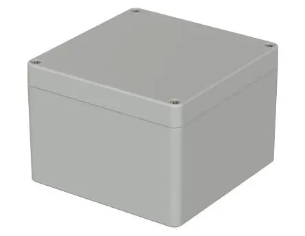 Produktfoto 1 von Bopla Euromas; Gehäuse; Polycarbonat; Hellgrau; IK07 IP66 Breite 120 mm Höhe 85 mm Länge 122 mm