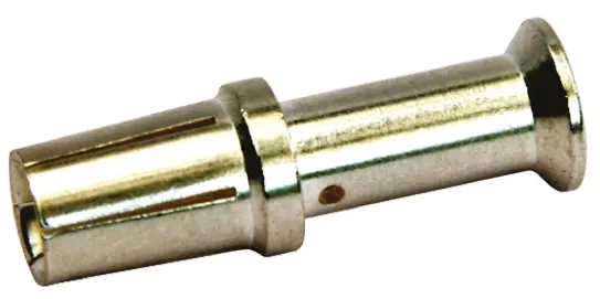 Produktfoto 1 von HARTING TC 100 Kontakt für robusten Stromversorgungsstecker Buchse 100A Crimpkontakt 10 mm² 10 mm² Serie Han GND