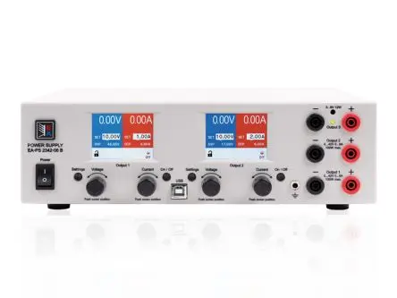 Produktfoto 1 von EA Elektro-Automatik Digital 3 Digital 42V IEC 320 Labornetzgerät 6 A 212 W, ISO-kalibriert