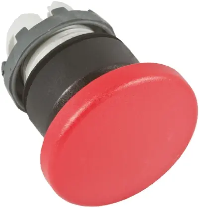 Produktfoto 1 von ABB ABB Modular Drucktastenkopf Ø 22 mm, Rot Tastend Rund Rund Kunststoff, IP66