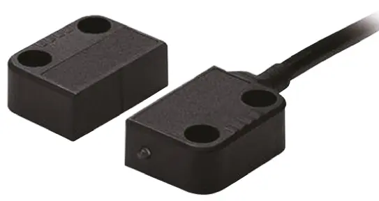 Produktfoto 1 von Omron F3S-TGR-N_R 10m Kabel Berührungsloser Sicherheitsschalter aus Kunststoff 24V dc, Schließer/2 Öffner, Magnet
