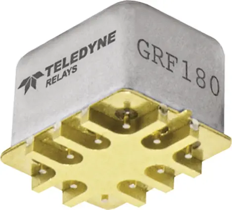 Produktfoto 1 von Teledyne HF-Relais 61 Ω 150 mΩ Oberfläche, 2-poliger Umschalter 6 GHz, 5 V dc Spule