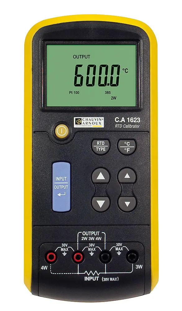 Produktfoto 1 von Chauvin Arnoux Temperaturkalibrator, Widerstandseichgerät, ±0.025 %, °C, Fahrenheit, F