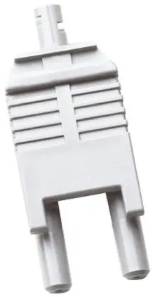 Produktfoto 1 von Broadcom HFBR LWL-Steckverbinder, POF, Singlemode, Duplex, Optischer Kunststoff, 1 mm 2.8dB, Grau
