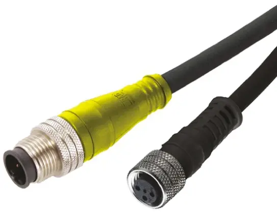 Produktfoto 1 von Molex Nano-Change, 3-polig Sensor-Betätigungselementkabel, Gerade Buchse 3 / Gerade Stecker, Länge 2 m
