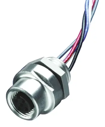 Produktfoto 1 von Molex Brad Micro-Change (M12) Sensor-Betätigungselementkabel, M12, Gerade Buchse 4 / Nicht abgeschlossen, Länge 0.3 m