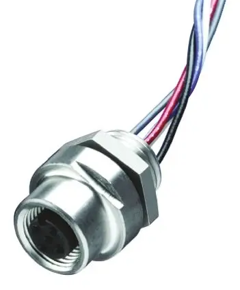 Produktfoto 1 von Molex Brad Micro-Change (M12) Sensor-Betätigungselementkabel, M12, Gerade Buchse 4 / Nicht abgeschlossen, Länge 300 mm