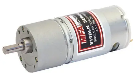 Produktfoto 1 von RS PRO 752-1958 M. Getriebe Gleichstrommotor bis 6000 g.cm 500:1, 15V dc, 4.5 V dc / 12.8 W, 12U/min, Wellen-Ø 6 mm,