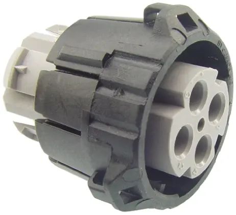 Produktfoto 1 von ITT Cannon APD Standard DIN-Stecker Gerade 4-polig, DIN 72585, 48 V dc IP40 Kabel Stecker