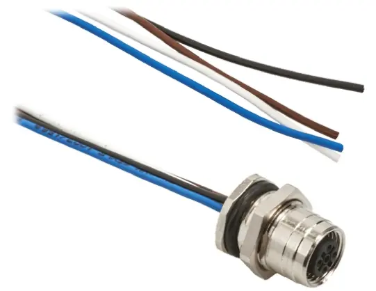 Produktfoto 1 von Molex Ultra-Lock, 4-polig Sensor-Betätigungselementkabel, Gerade Buchse 4 / Nicht abgeschlossen, Länge 300 mm
