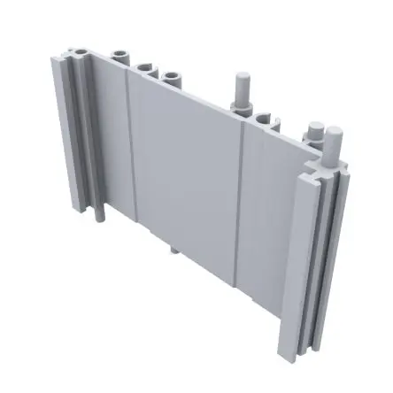 Produktfoto 1 von CAMDENBOSS Basiselement für 72 mm breite Leiterplatten