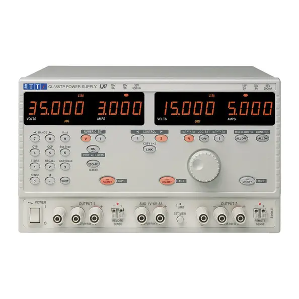Produktfoto 1 von Aim-TTi QL355TP SII 3-Kanal Linear Labornetzgerät 228W, 0 → 35V / 3A