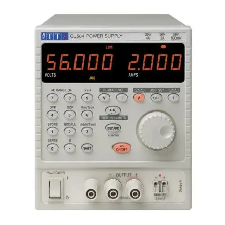 Produktfoto 1 von Aim-TTi Digital 1 Linear 56V IEC 320 Labornetzgerät 4 A 112 W